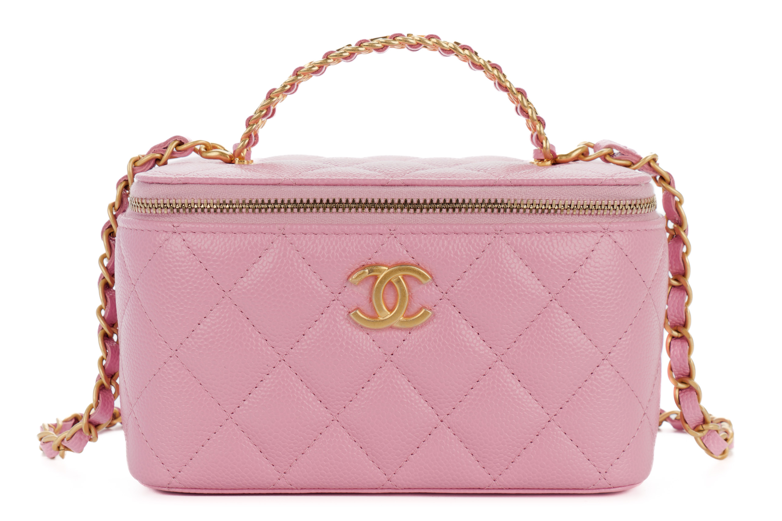 Chanel-Vanity-Pink-Caviar-Gold-Hardware-1