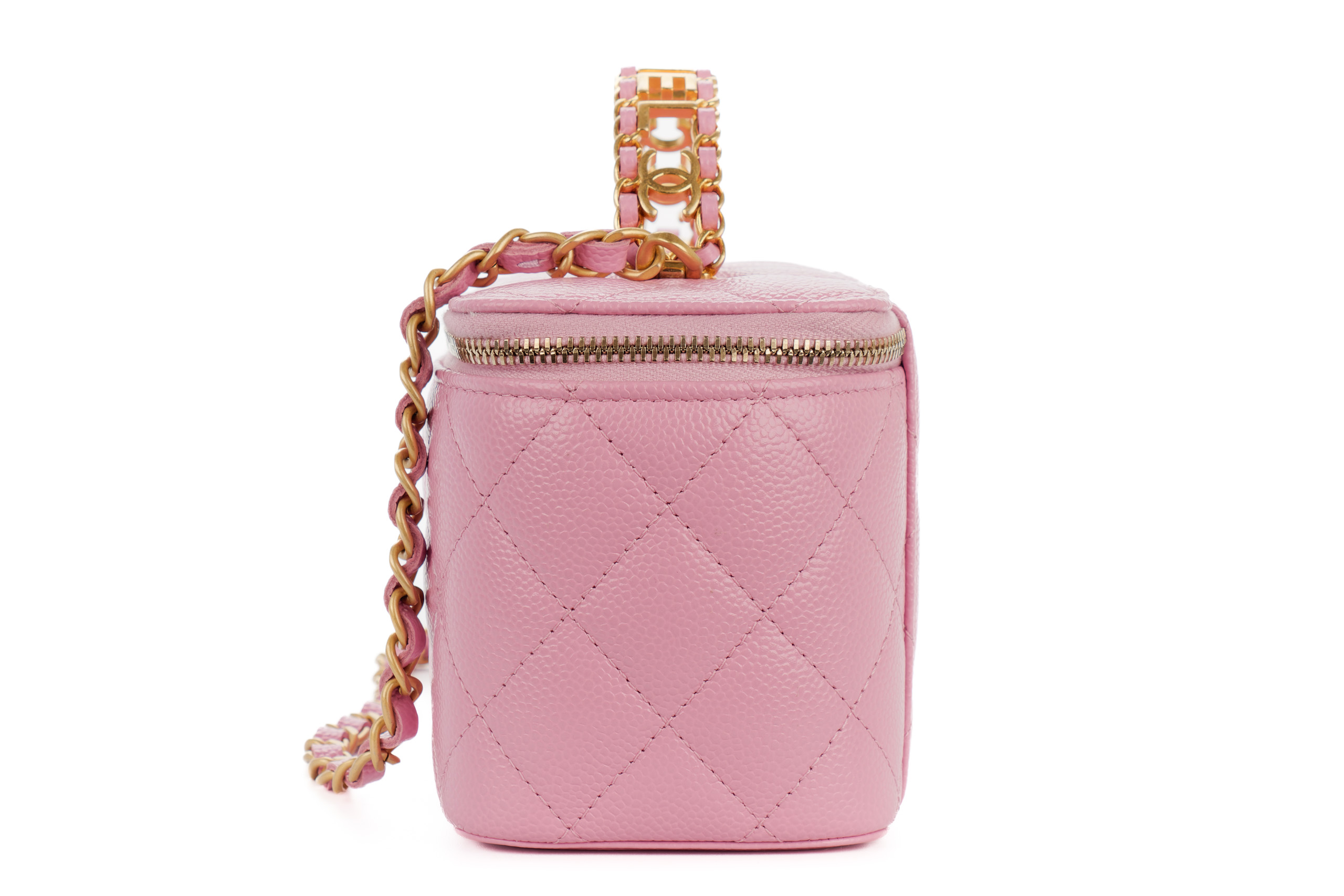 Chanel-Vanity-Pink-Caviar-Gold-Hardware-4