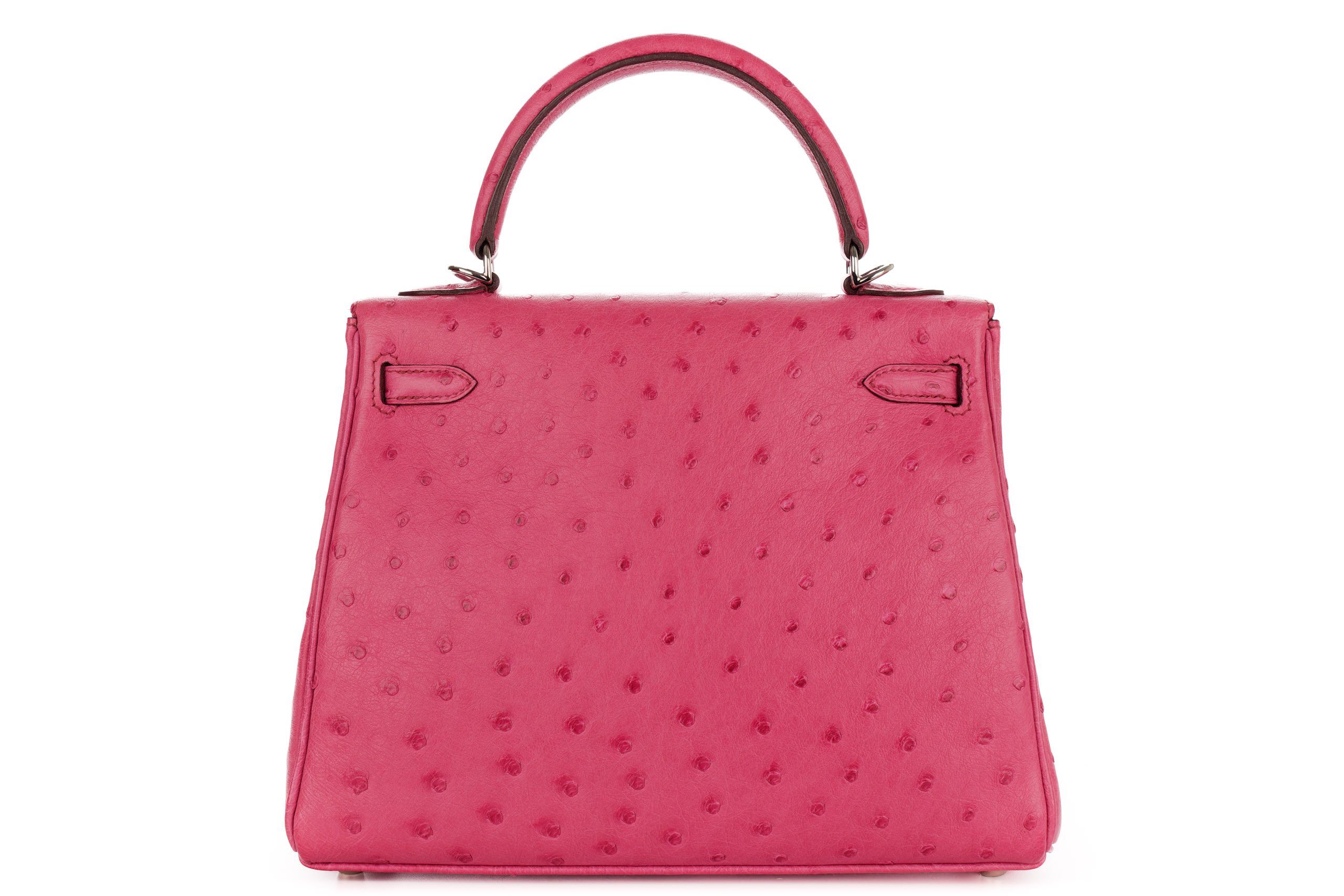 Hermès-Kelly-25-Rose-Shocking-Ostrich-Palladium-Hardware-2005-3