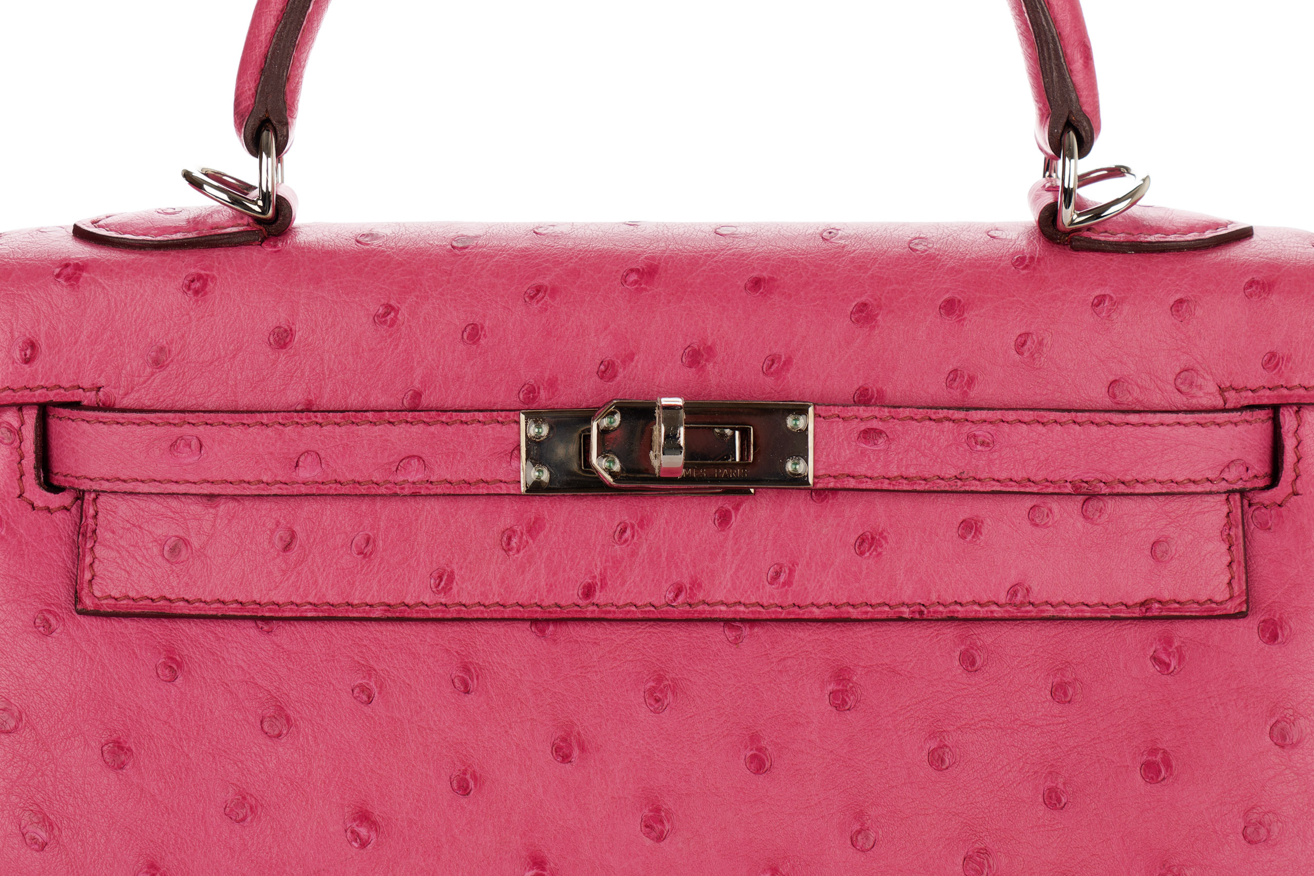 Hermès-Kelly-25-Rose-Shocking-Ostrich-Palladium-Hardware-2005-7