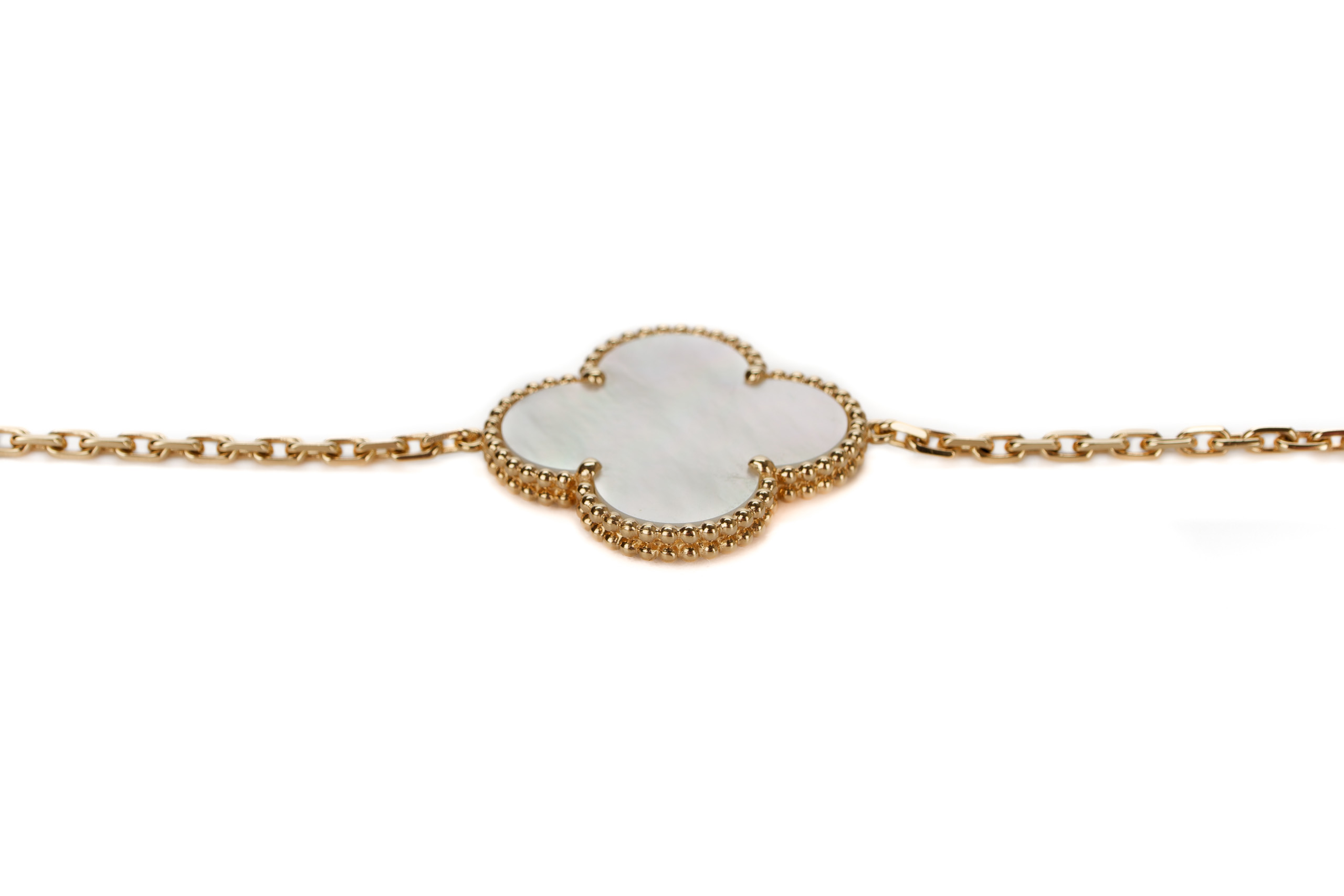 Van-Cleef-&-Arpels-Yellow-Gold-Mother-of-Pearl-Magic-Alhambra-16-Motif-Long-Necklace-2023-5