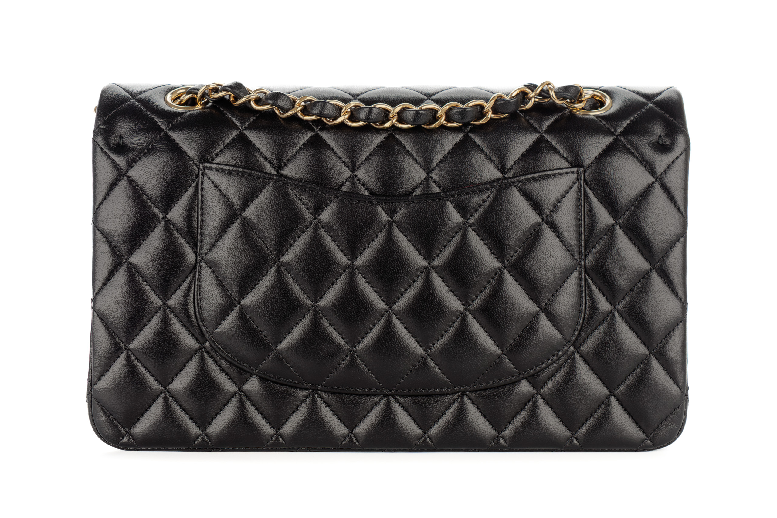 Chanel-Classic-Double-Flap-Black-Lambskin-Gold-Hardware-2022-3722-3