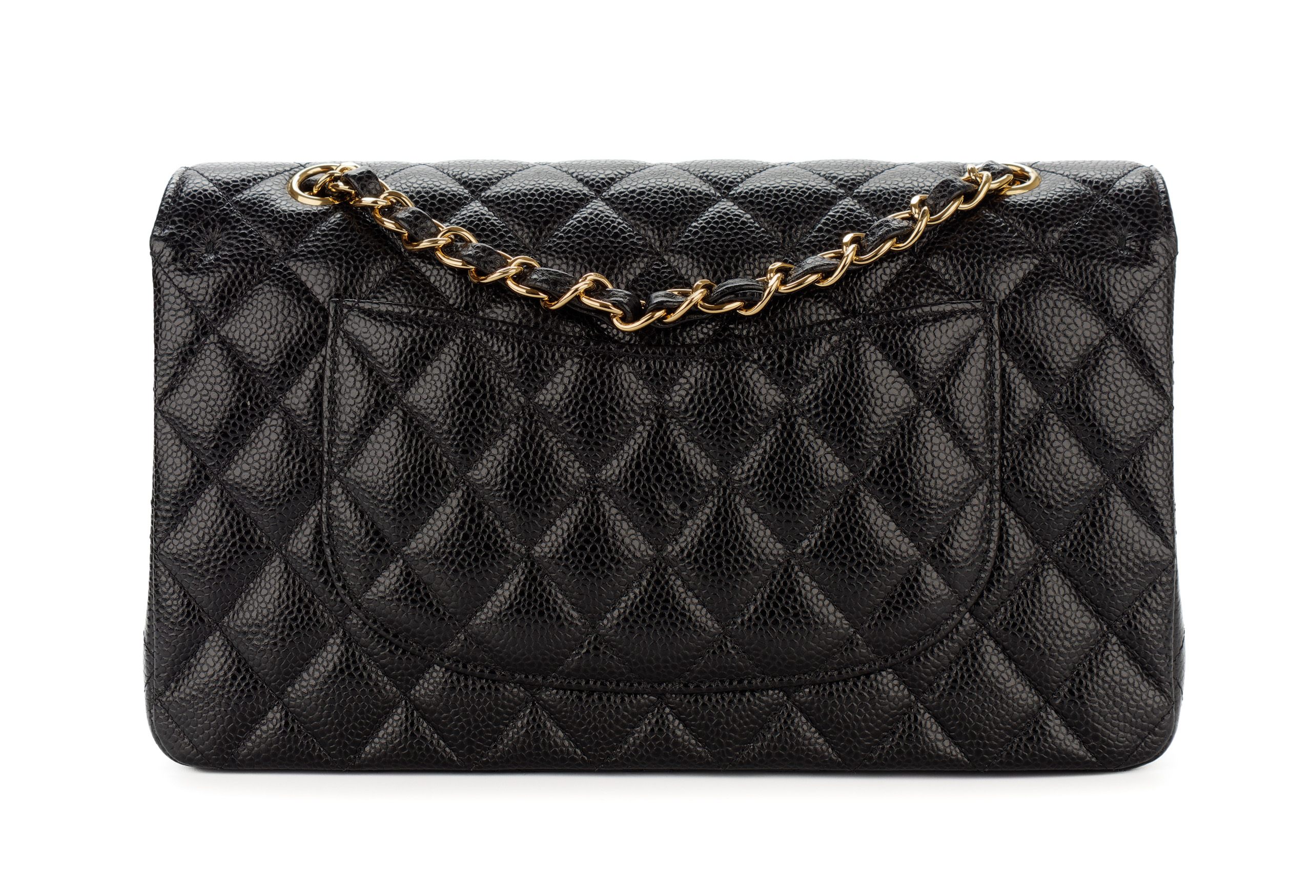 Chanel-Classic-Flap-Medium-Black-Caviar-Gold-Hardware-3387-3