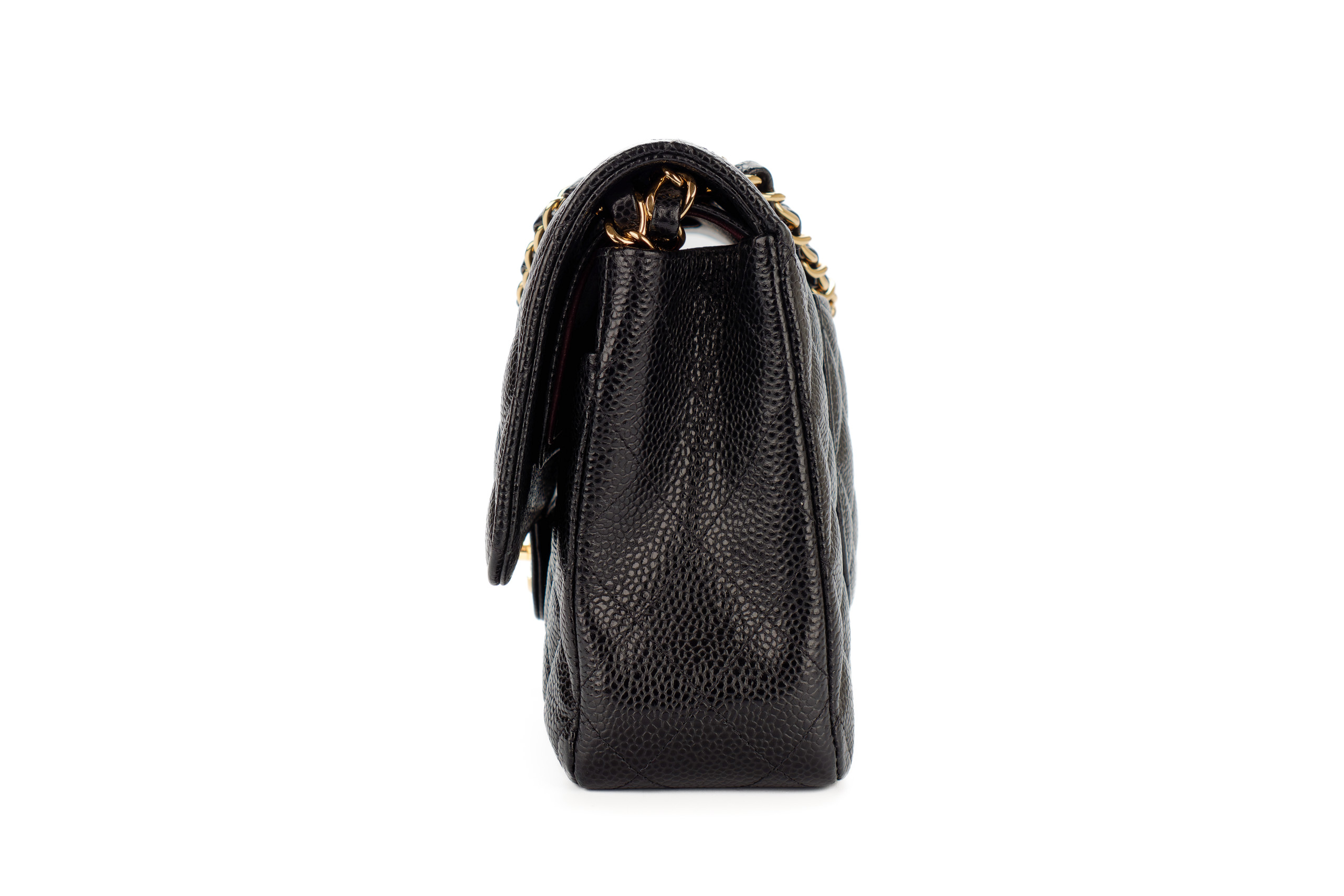 Chanel-Classic-Flap-Medium-Black-Caviar-Gold-Hardware-3387-4