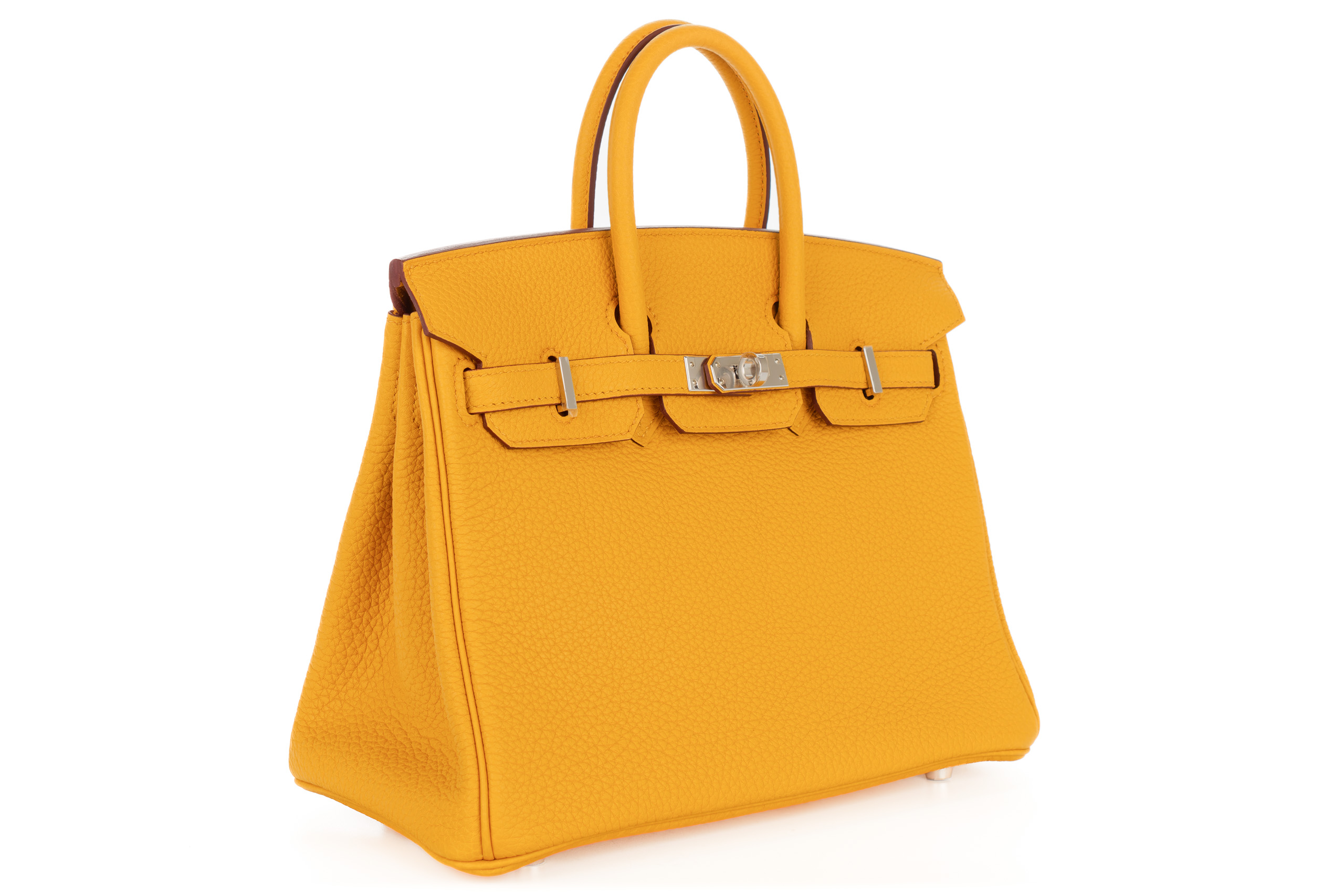 Hermès-Birkin-25-Jaune-Ambre-Togo-Palladium-Hardware-2