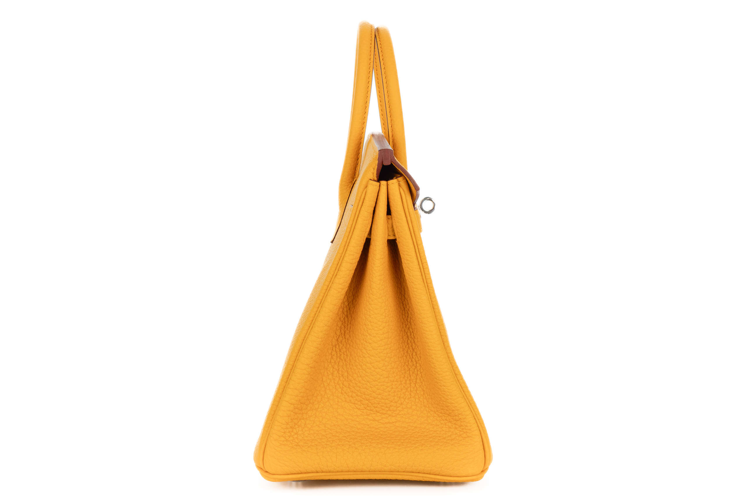 Hermès-Birkin-25-Jaune-Ambre-Togo-Palladium-Hardware-5