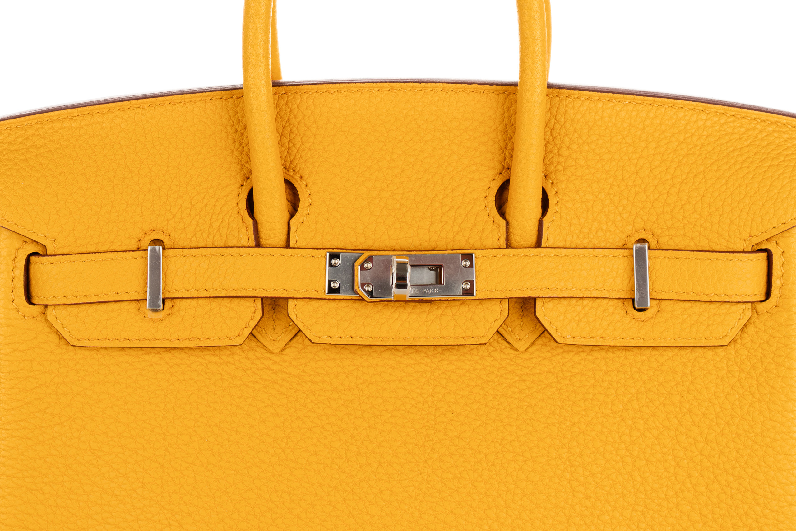 Hermès-Birkin-25-Jaune-Ambre-Togo-Palladium-Hardware-7