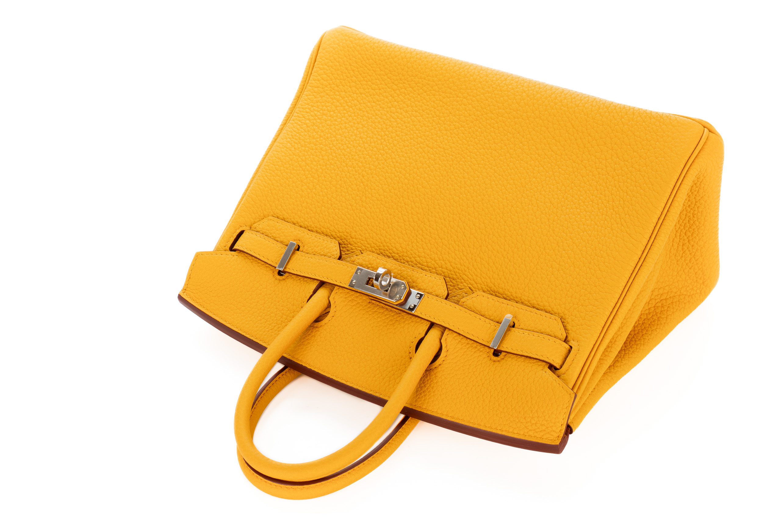 Hermès-Birkin-25-Jaune-Ambre-Togo-Palladium-Hardware-8