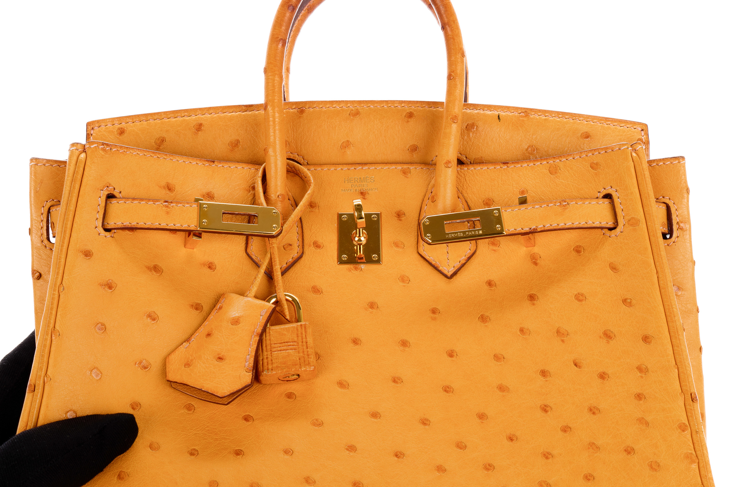 Hermès-Birkin-25-Sesame-Ostrich-Gold-Hardware-2008-15