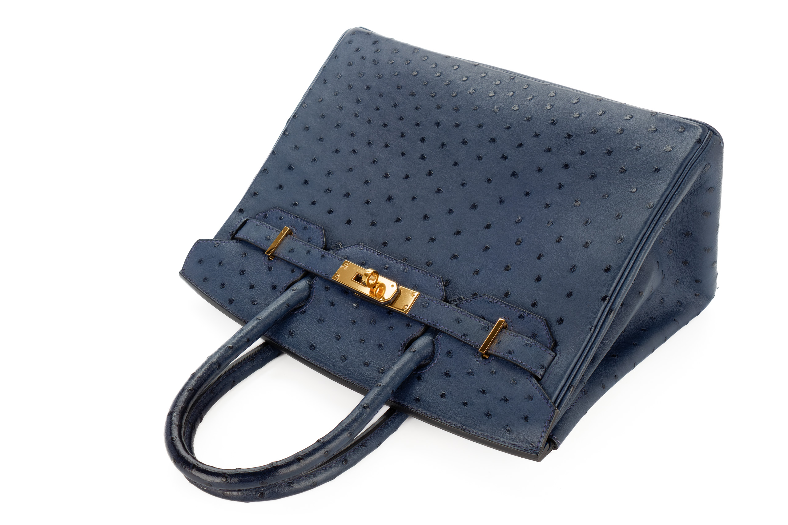 Hermès-Birkin-30-Bleu-Indigo-Ostrich-Gold-Hardware-8