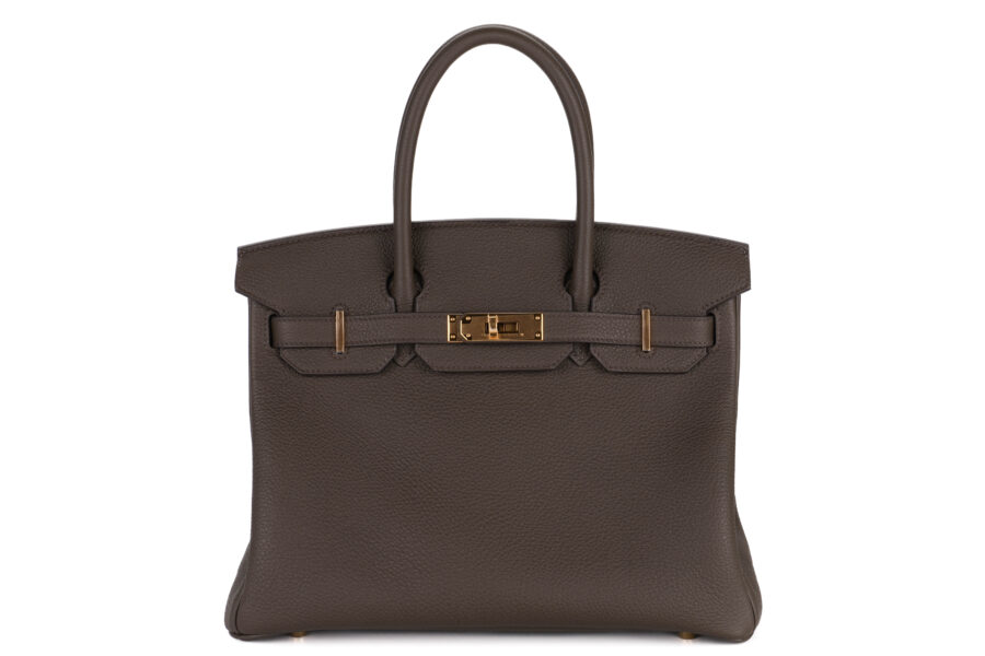 Hermes Birkin 30 Eucalyptus Togo Gold Hardware