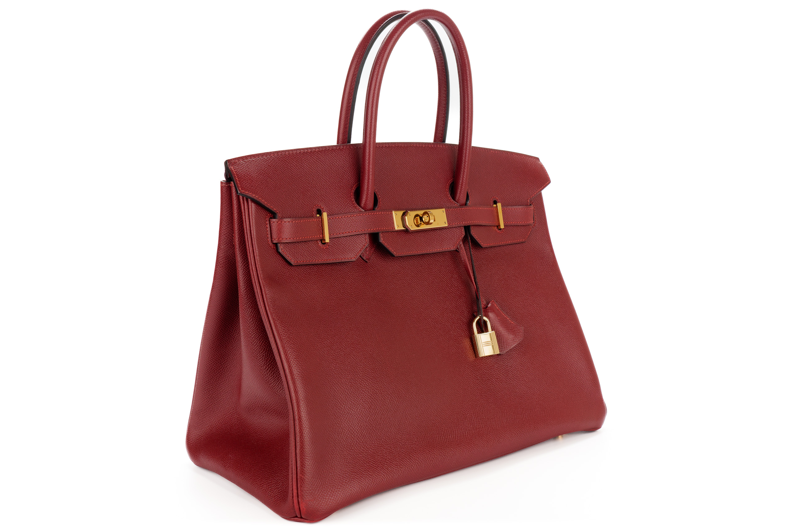 Hermès-Birkin-35-Rouge-H-Courchevel-Gold-Hardware-1998-2