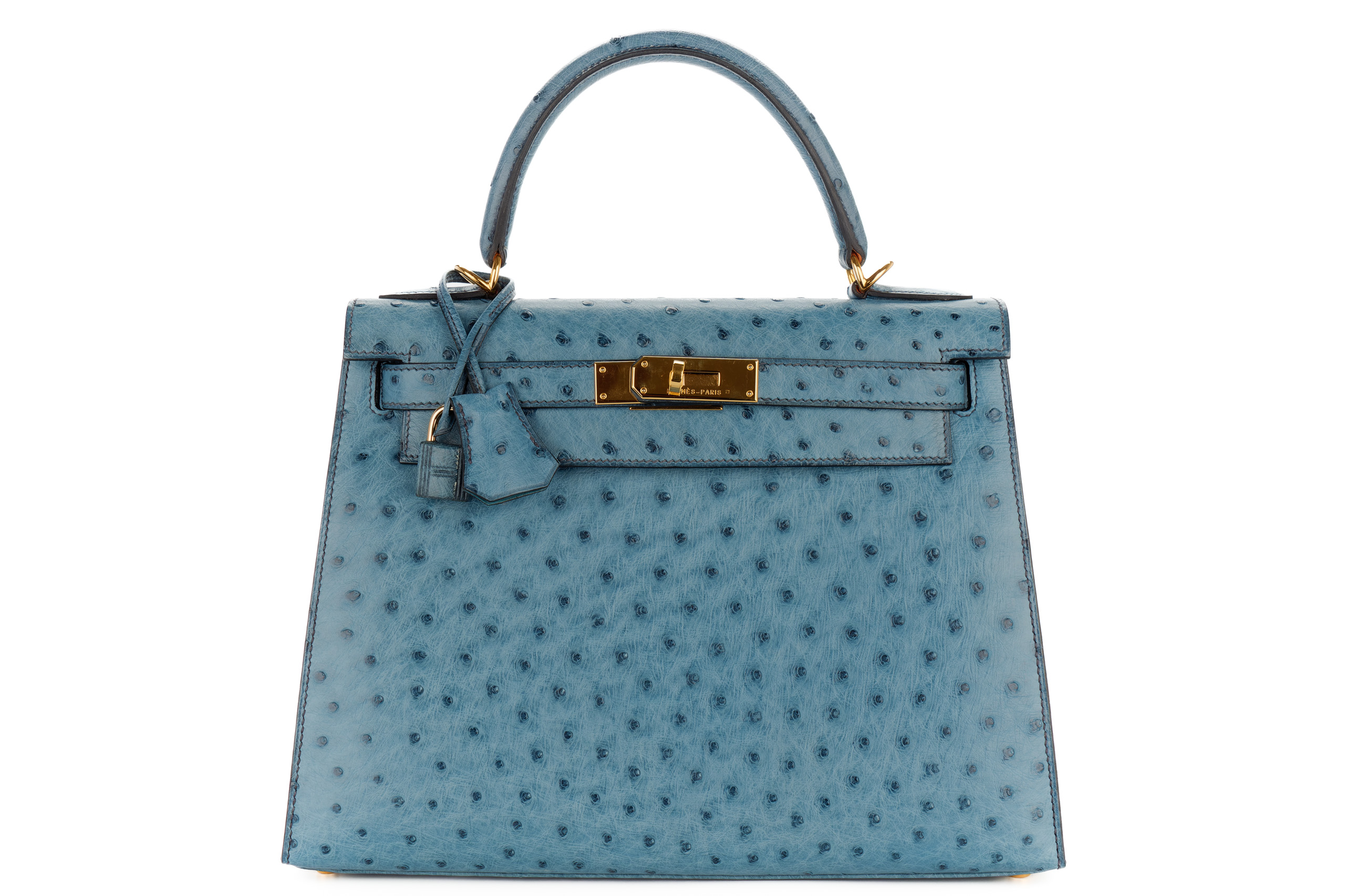 Hermès-Kelly-28-Bleu-Jean-Ostrich-Gold-Hardware-2003-1