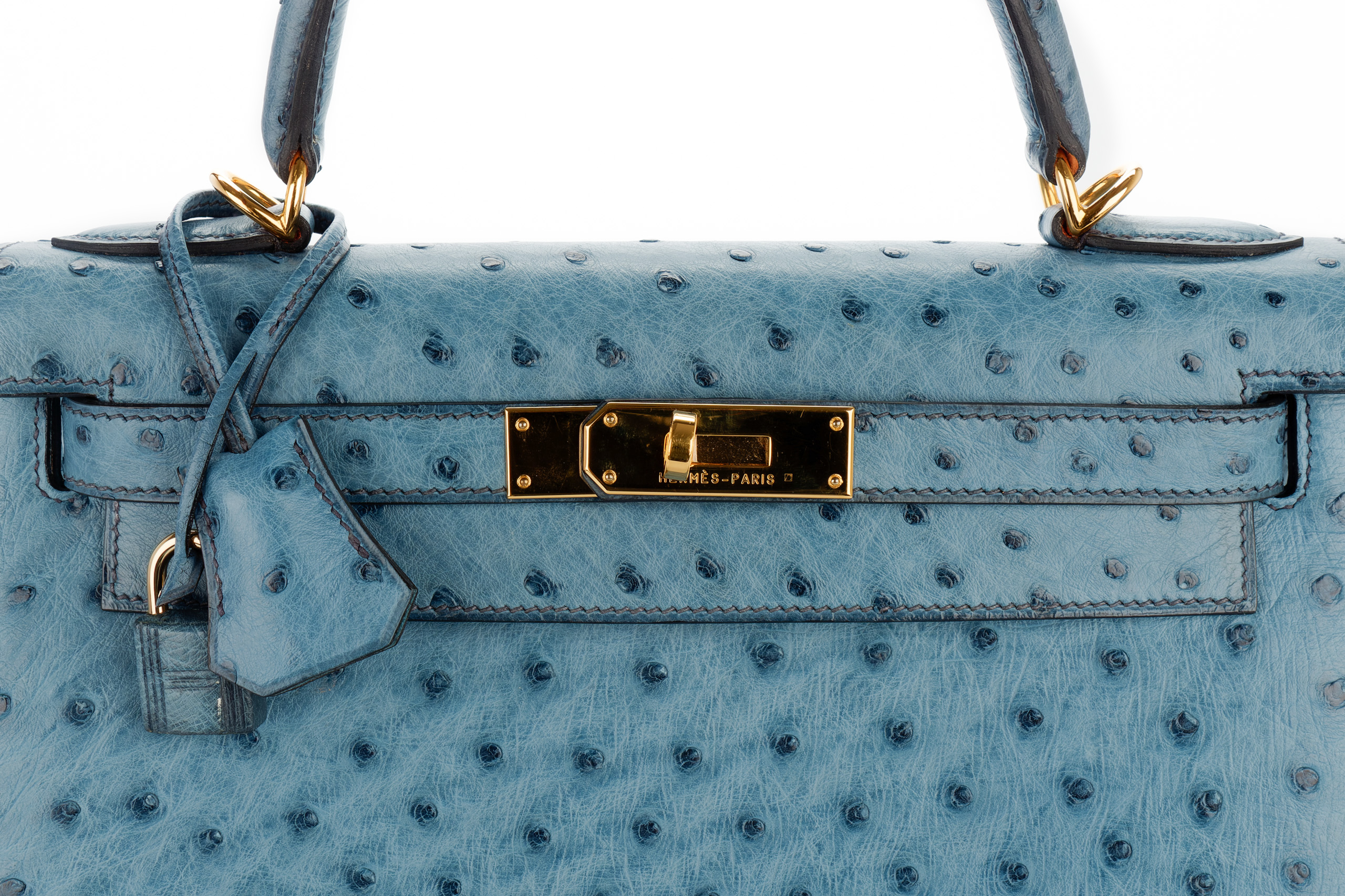 Hermès-Kelly-28-Bleu-Jean-Ostrich-Gold-Hardware-2003-7