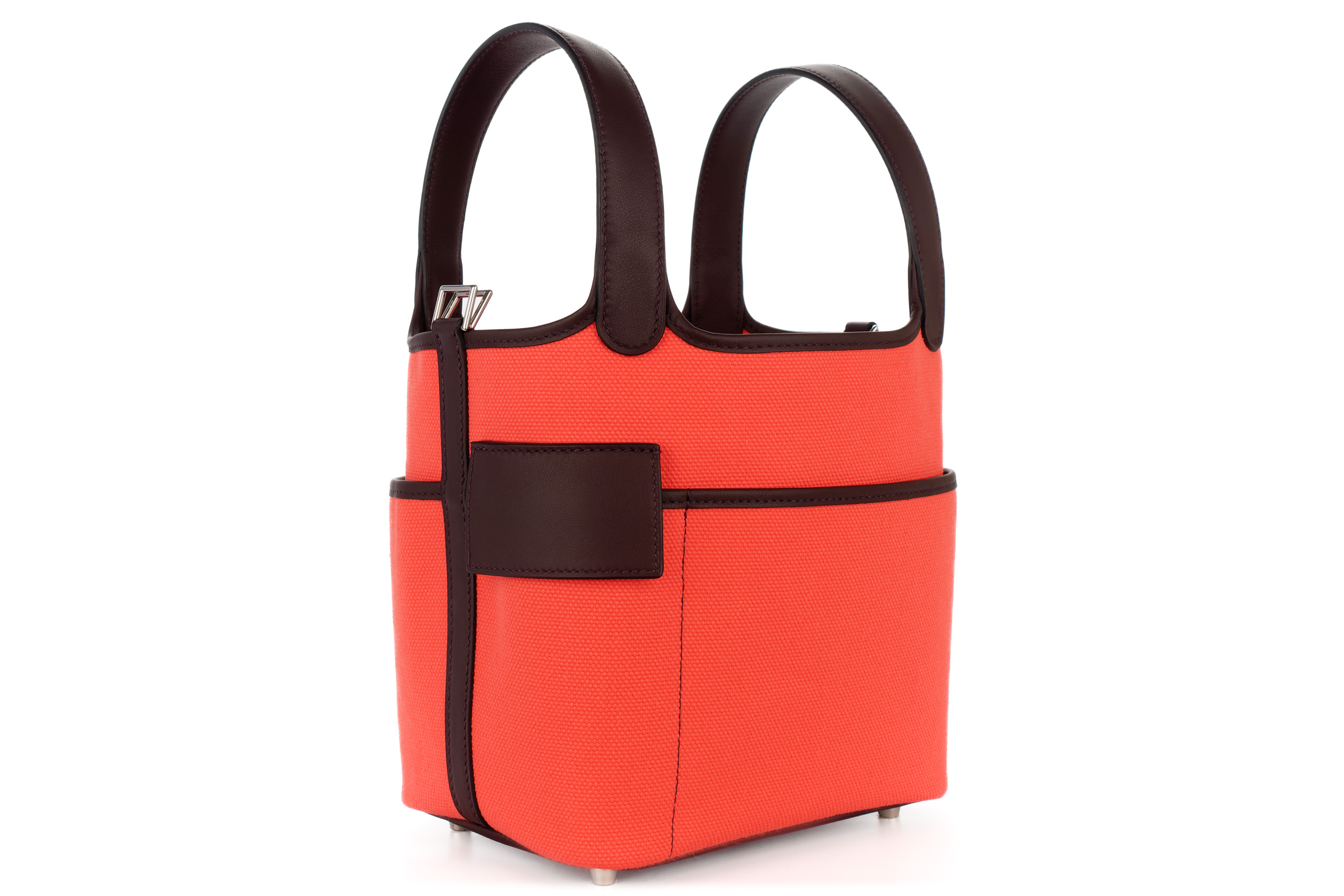 Hermès-Picotin-18-Rose-Texas-Rouge-Toile-Geoland-Swift-Palladium-Hardware-2024-2