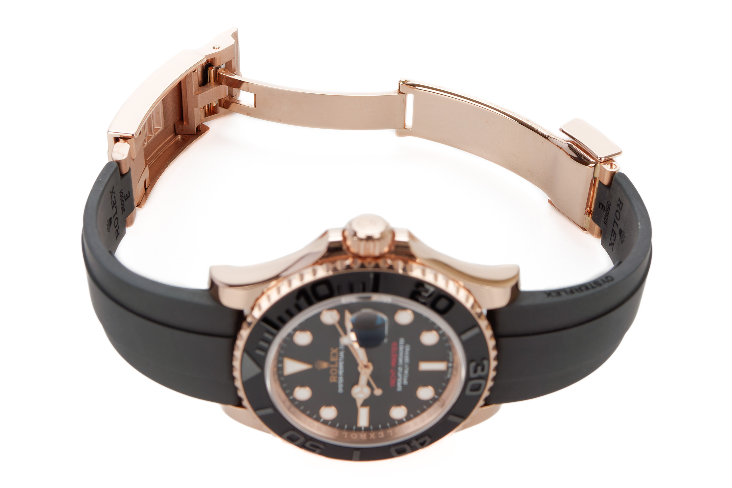 Rolex-Yacht-Master-40-Everose-Gold-OysterFlex-Black-Cerachrom-Bezel-126655-8