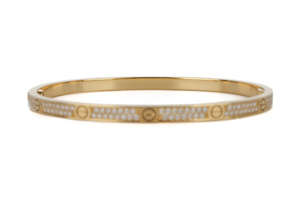 real gold love bracelet