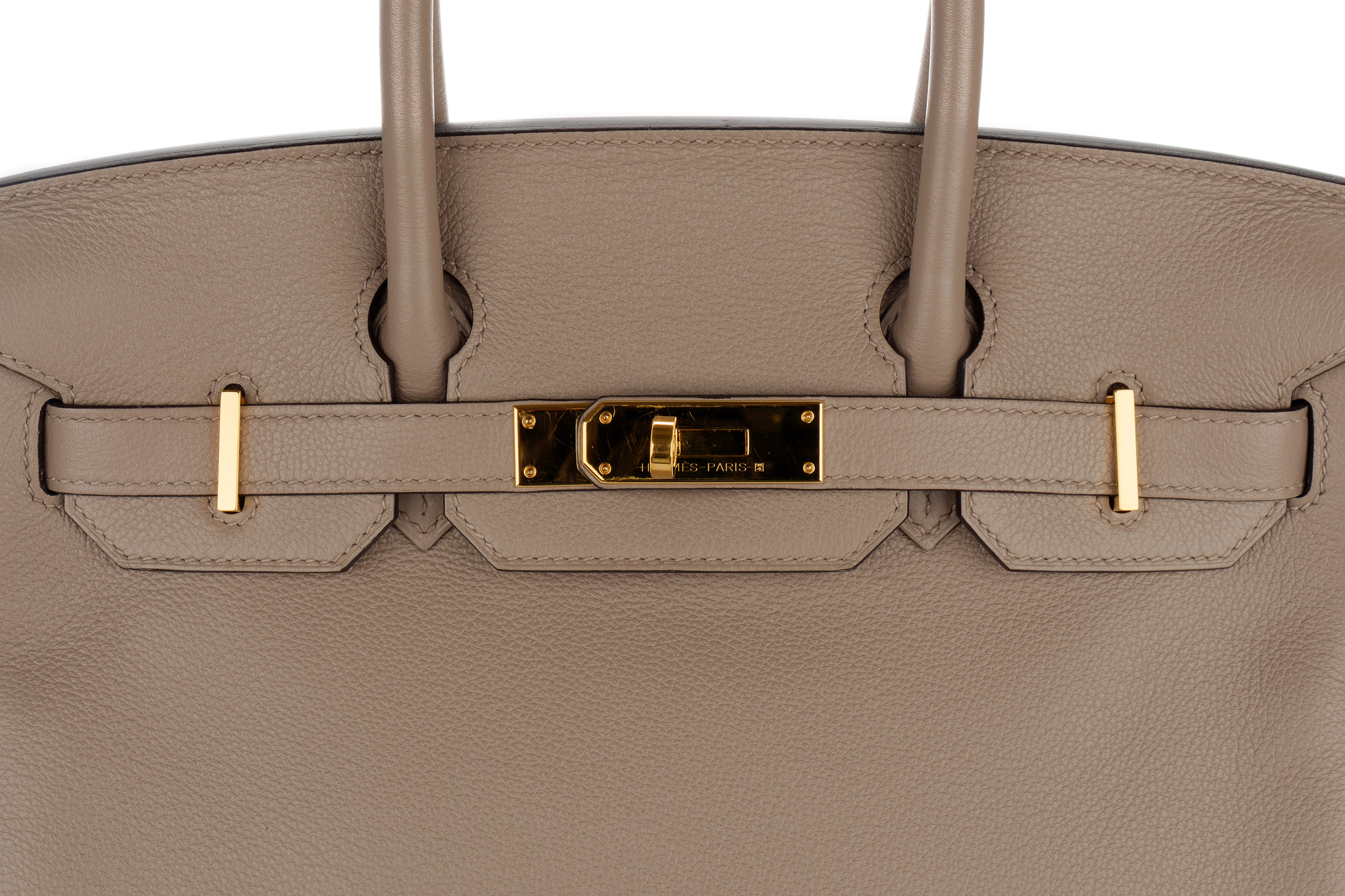 Hermes Birkin 30 Gris Asphalte Togo Gold hardware