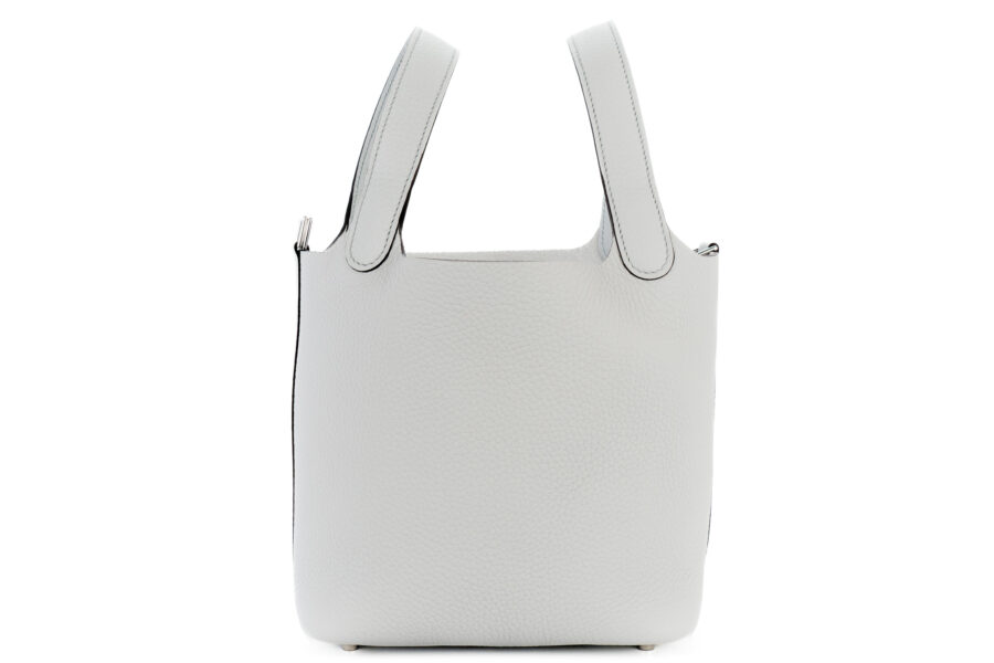 Hermès Picotin 18 Bleu Pale Clemence Palladium Hardware