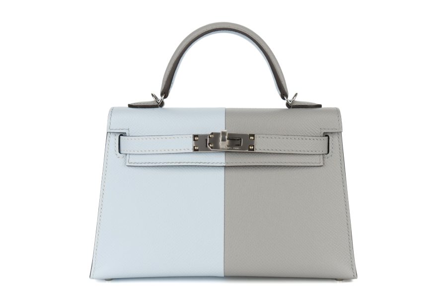 Hermes Mini Kelly Bag Hermes Blue Glacier Kelly Hermès Mini Kelly