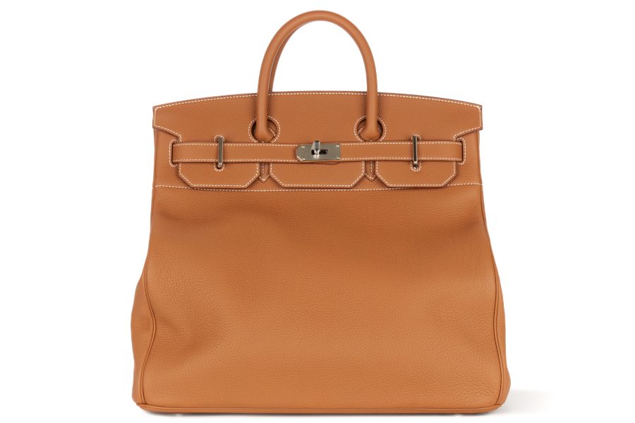 Hermès HAC 40 Gold Togo Palladium Hardware Luxury Shopping