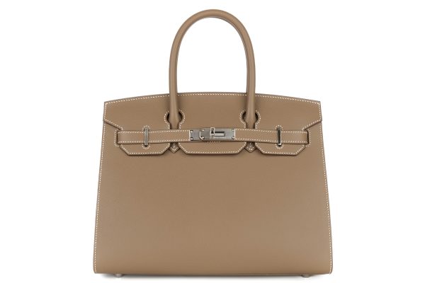 Hermès Kelly Hermes Birkin 30 Etoupe Epsom Hermès Rose And Etoupe