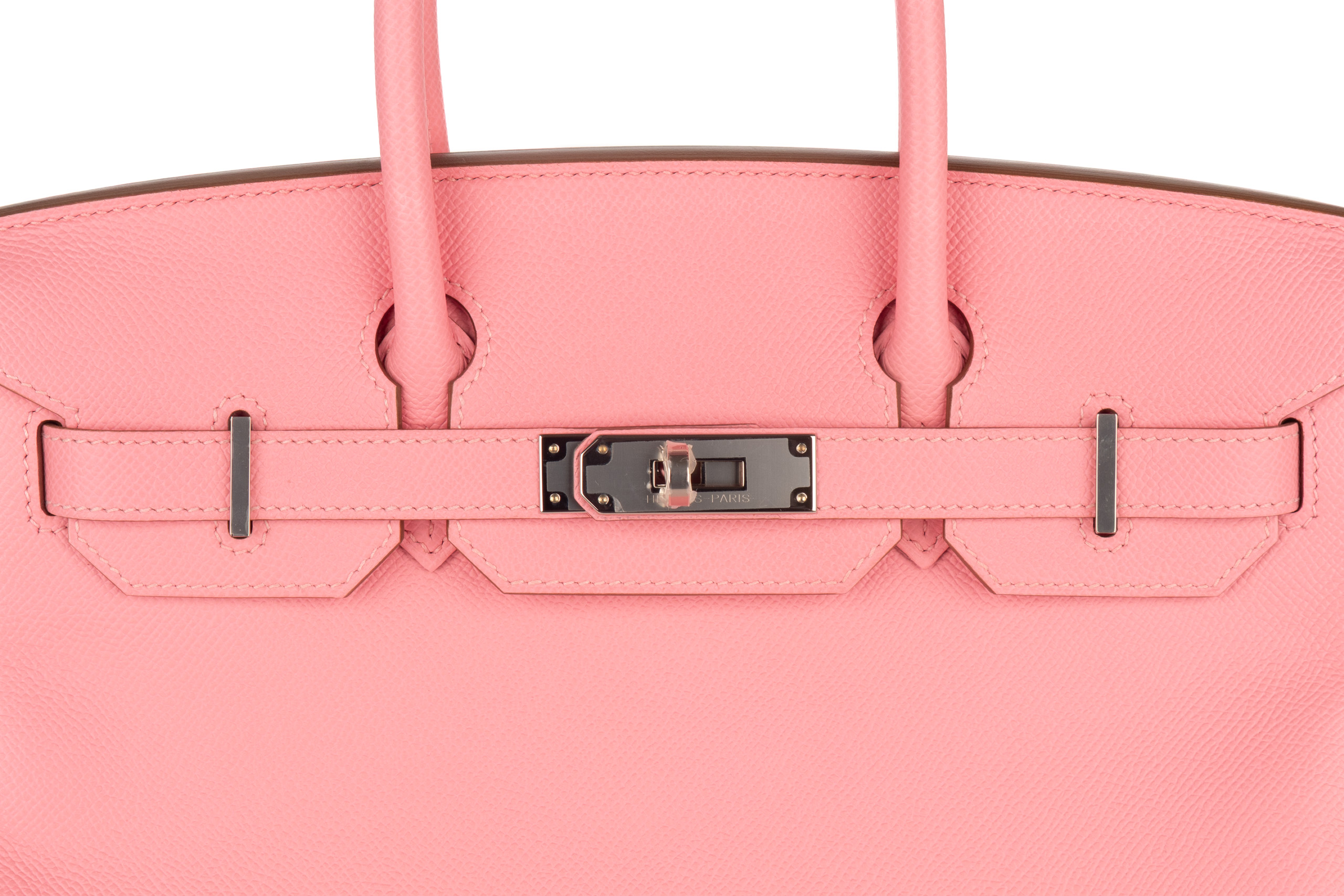 Hermès Birkin 30 Rose Confetti Epsom Retourne Palladium Hardware ...