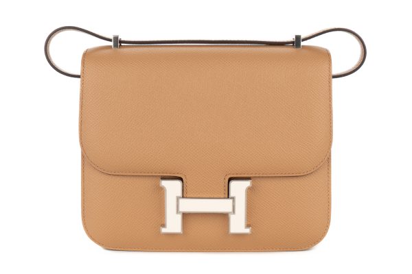 Hermès Constance 18 Chai Epsom Enamel Palladium Hardware Luxury