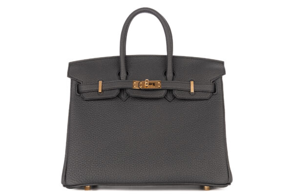 Hermès Birkin 25 Plomb Togo Gold Hardware