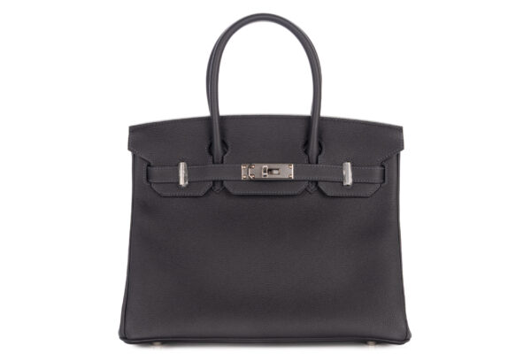 Hermès Birkin 30 Cabane Togo Palladium Hardware