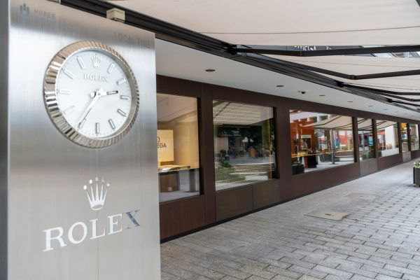 Rolex Store Clock