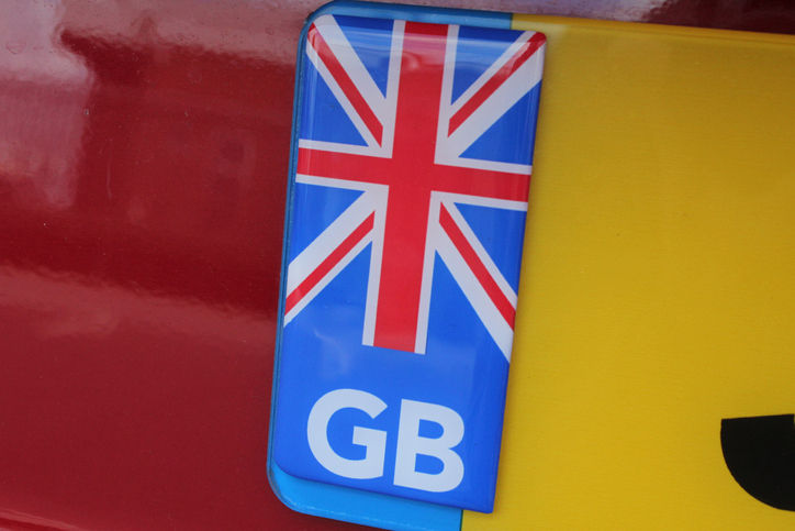 GB Number Plate